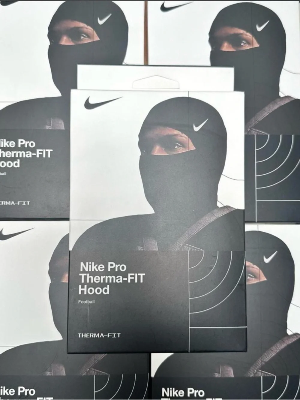 Nike Black Pro Compression Sleeve with Swoosh Patch